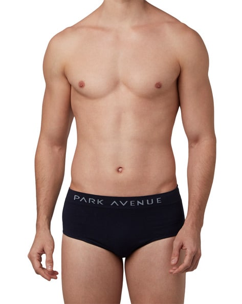 Briefs with Typographic Waistband