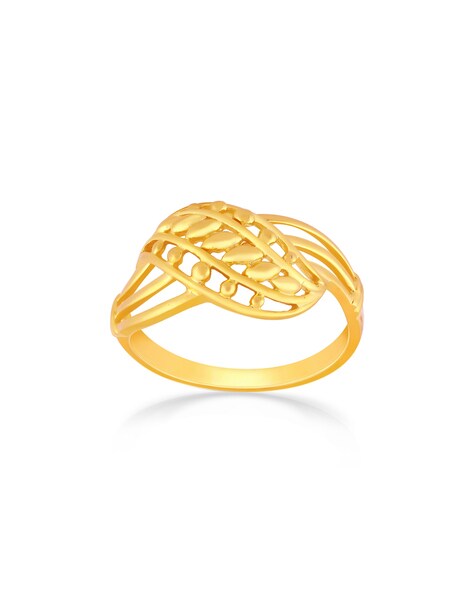 Contemporary Eternity Diamonds Gold Finger Ring
