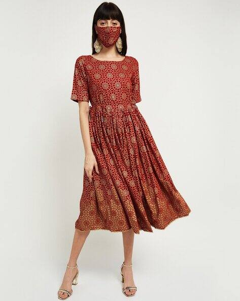 Buy Red Dresses Gowns for Women by MAX Online