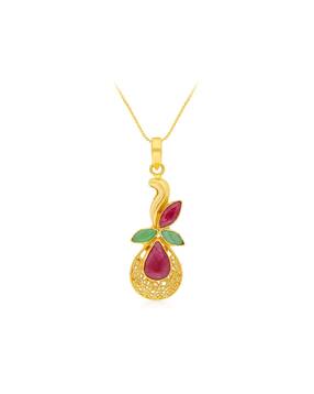 Buy Yellow Gold Necklaces \u0026 Pendants 