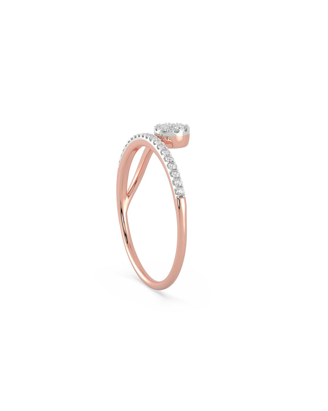 Buy Joyalukkas 18k Rose Gold Ring for Women Online At Best Price @ Tata CLiQ