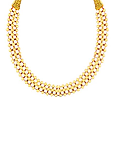 Buy Yellow Gold Necklaces Pendants for Women by Malabar Gold