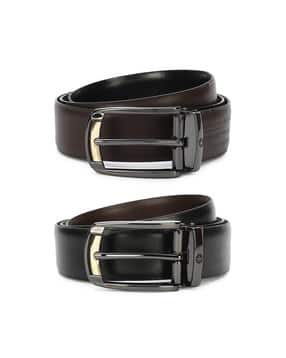 Reversible Belt with Buckle Closure-image-0