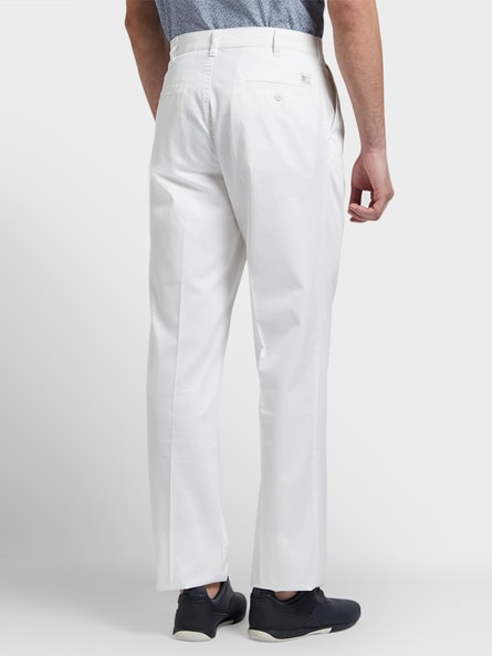 cheap white chinos