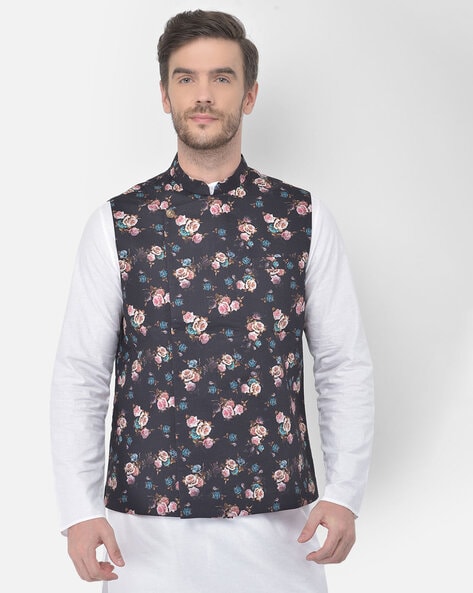 Buy online Brown Cotton Nehru Jacket from Jackets for Men by Hangup for  ₹799 at 81% off | 2024 Limeroad.com