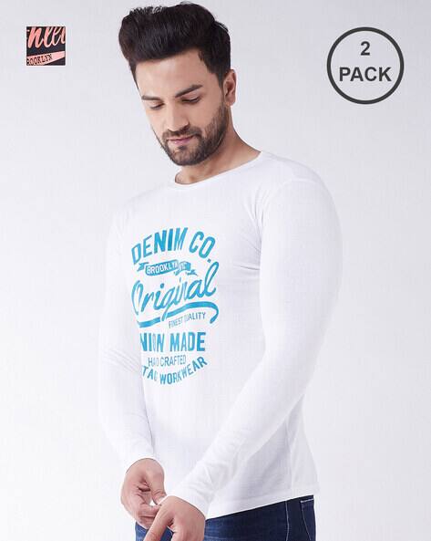 Buy White \u0026 Black Tshirts for Men by 