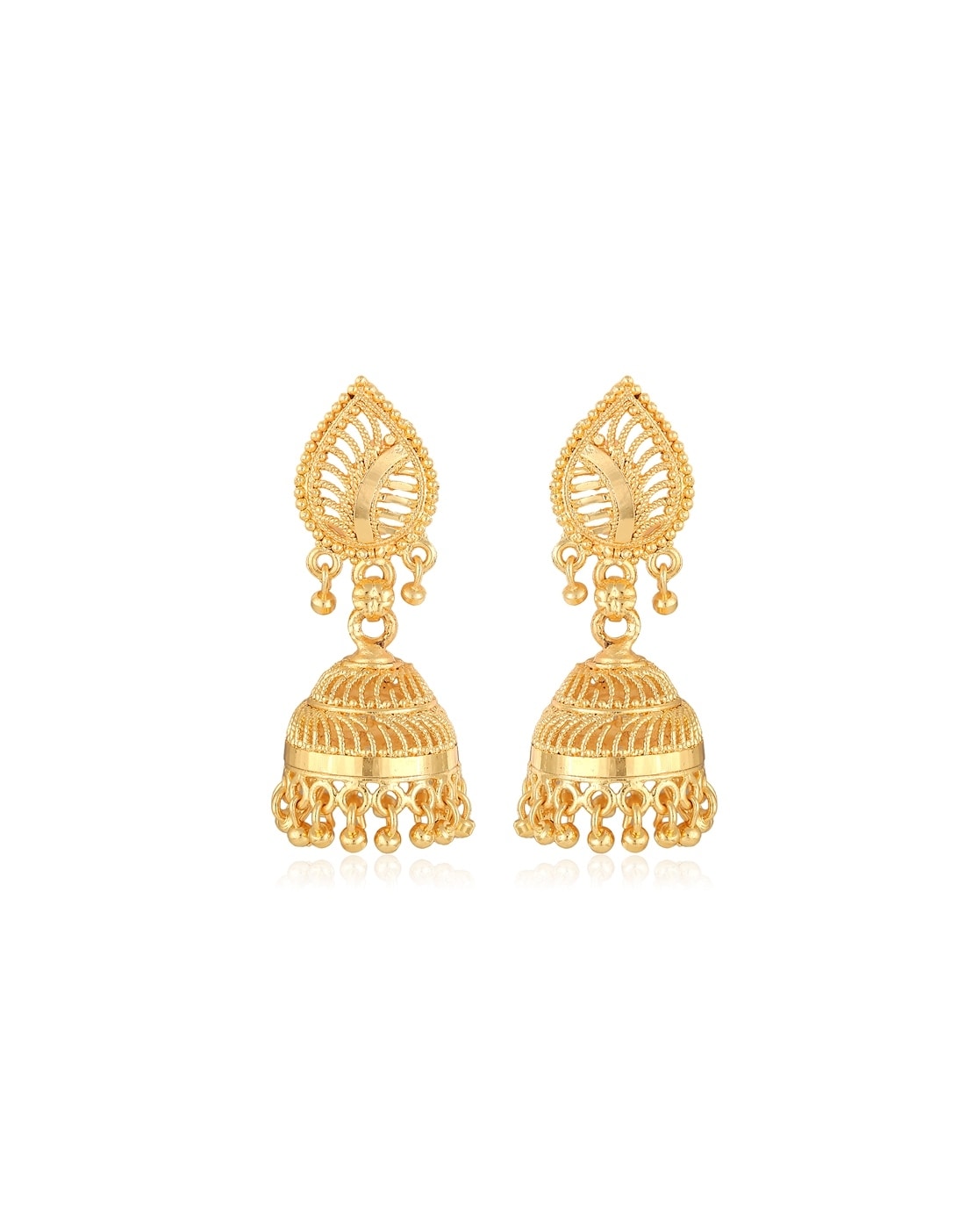 Buy Gold-Toned Earrings for Women by Vshine Fashion Jewellery ...