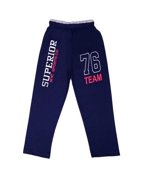 Buy PUMA Blue Polyester Elastane Regular Fit Boys Sports Track Pants |  Shoppers Stop