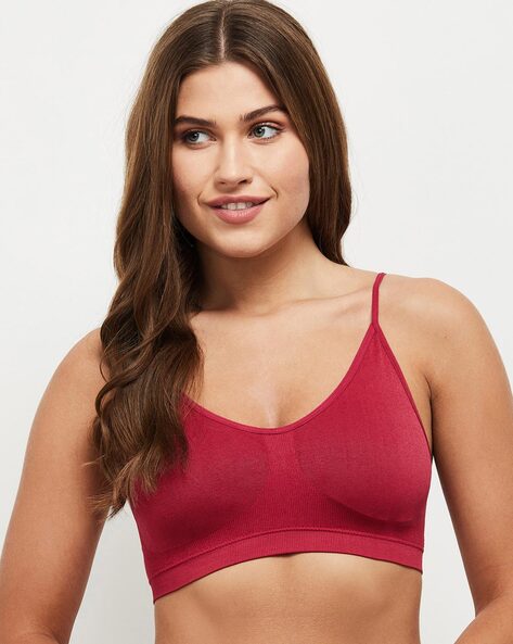 Buy Burgundy Bras for Women by MAX Online