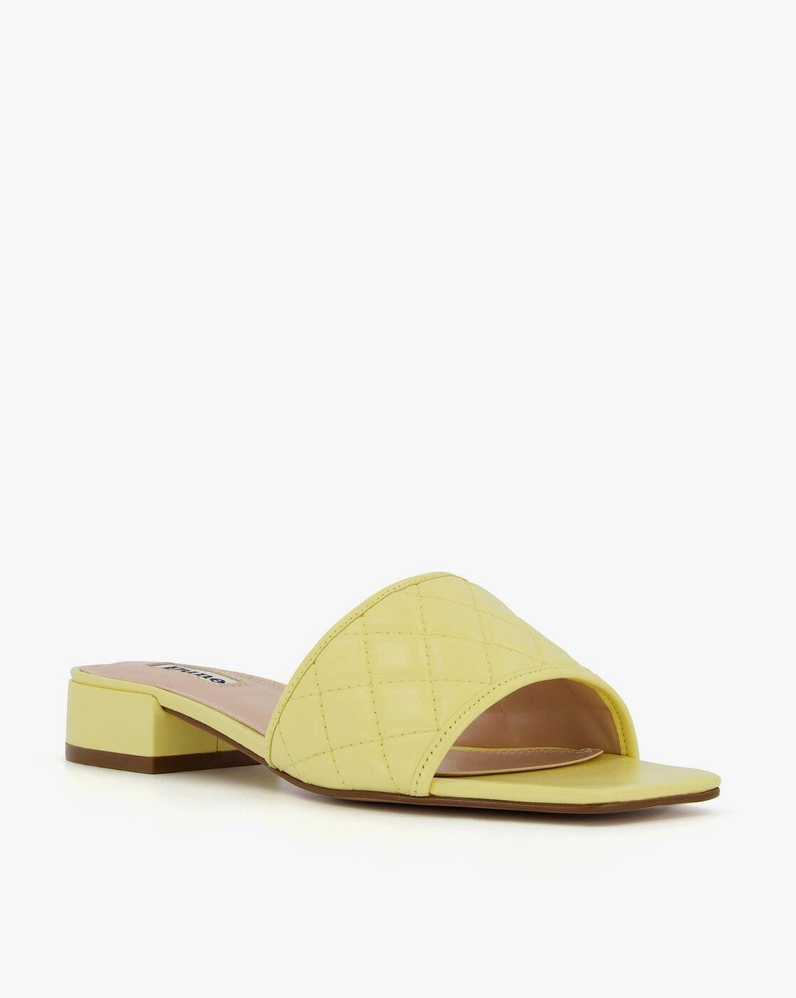 dune yellow sandals