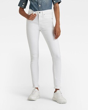 Rooprang White Slim Jeans for Women's, Premium Quality Stretchable High  Grade Jeans Price in India - Buy Rooprang White Slim Jeans for Women's