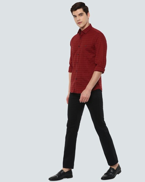 Buy Red Shirts for Men by LOUIS PHILIPPE Online