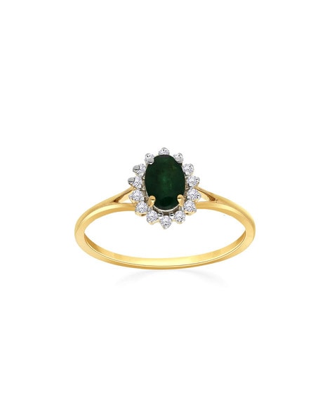 Emerald ring deals malabar gold