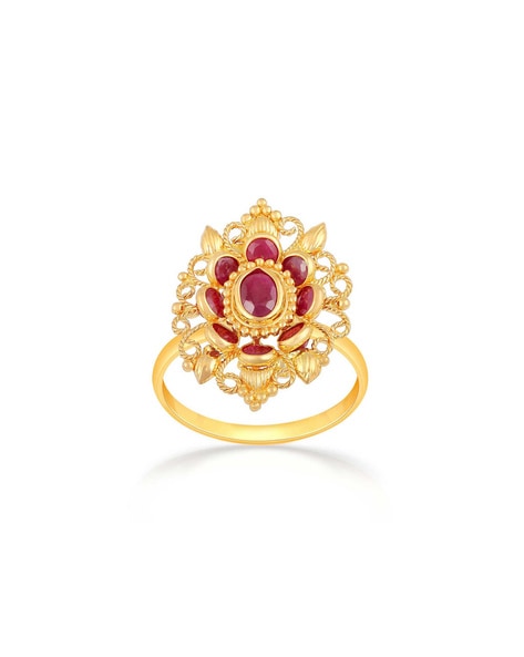 MALABAR GOLD & DIAMONDS Diamond Ring 18kt Diamond Yellow Gold, White Gold  ring - Price History