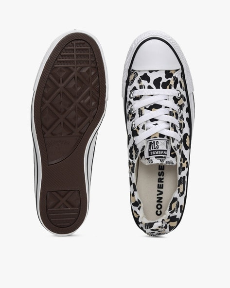 Animal print shop converse shoes