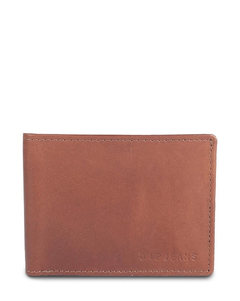 LOUIS PHILIPPE Men Brown Genuine Leather Wallet Brown - Price in India