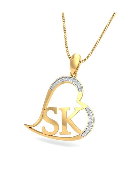 sk name pendant