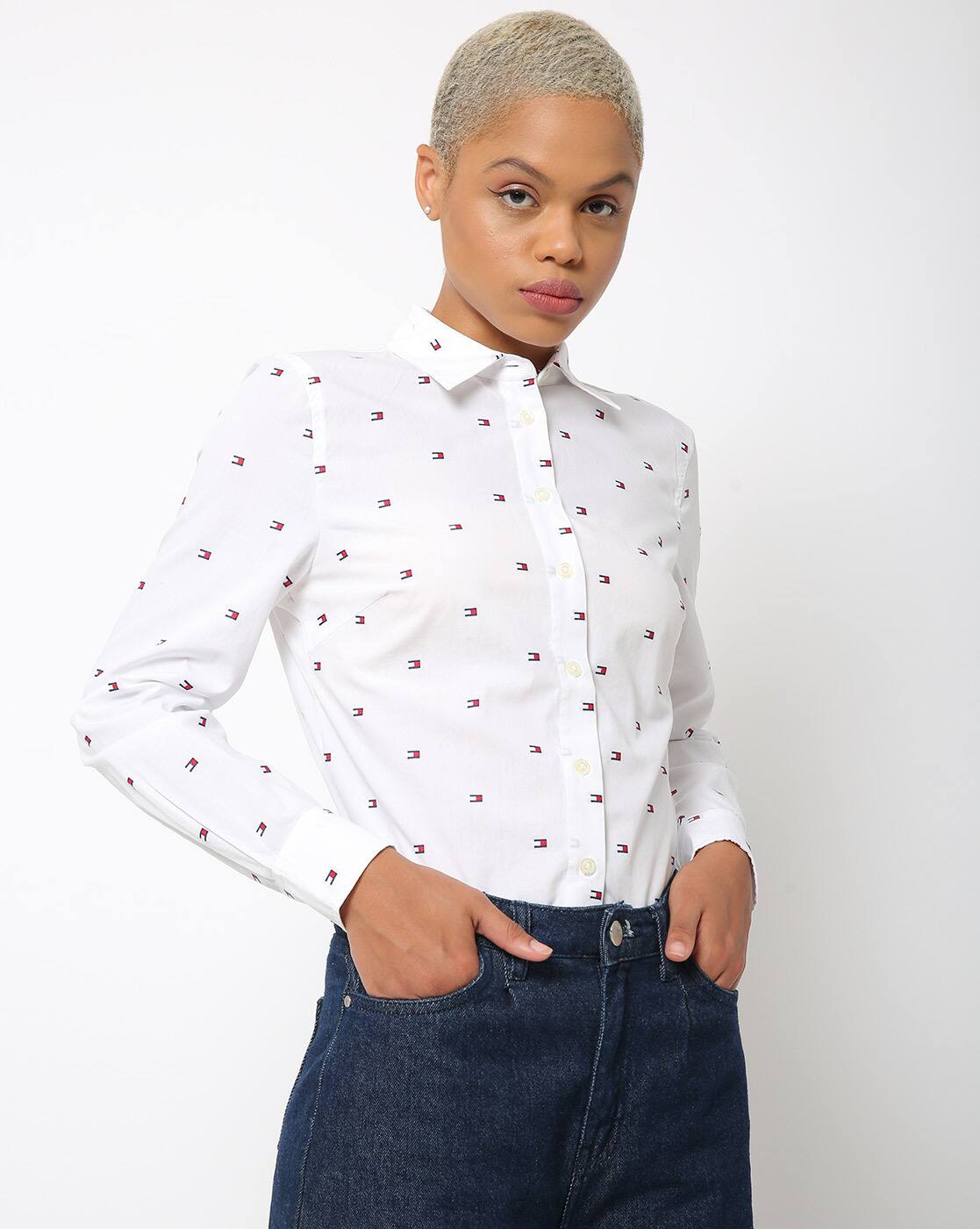 tommy hilfiger women's shirts online