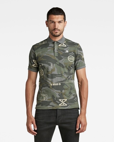 G star sale raw camo shirt