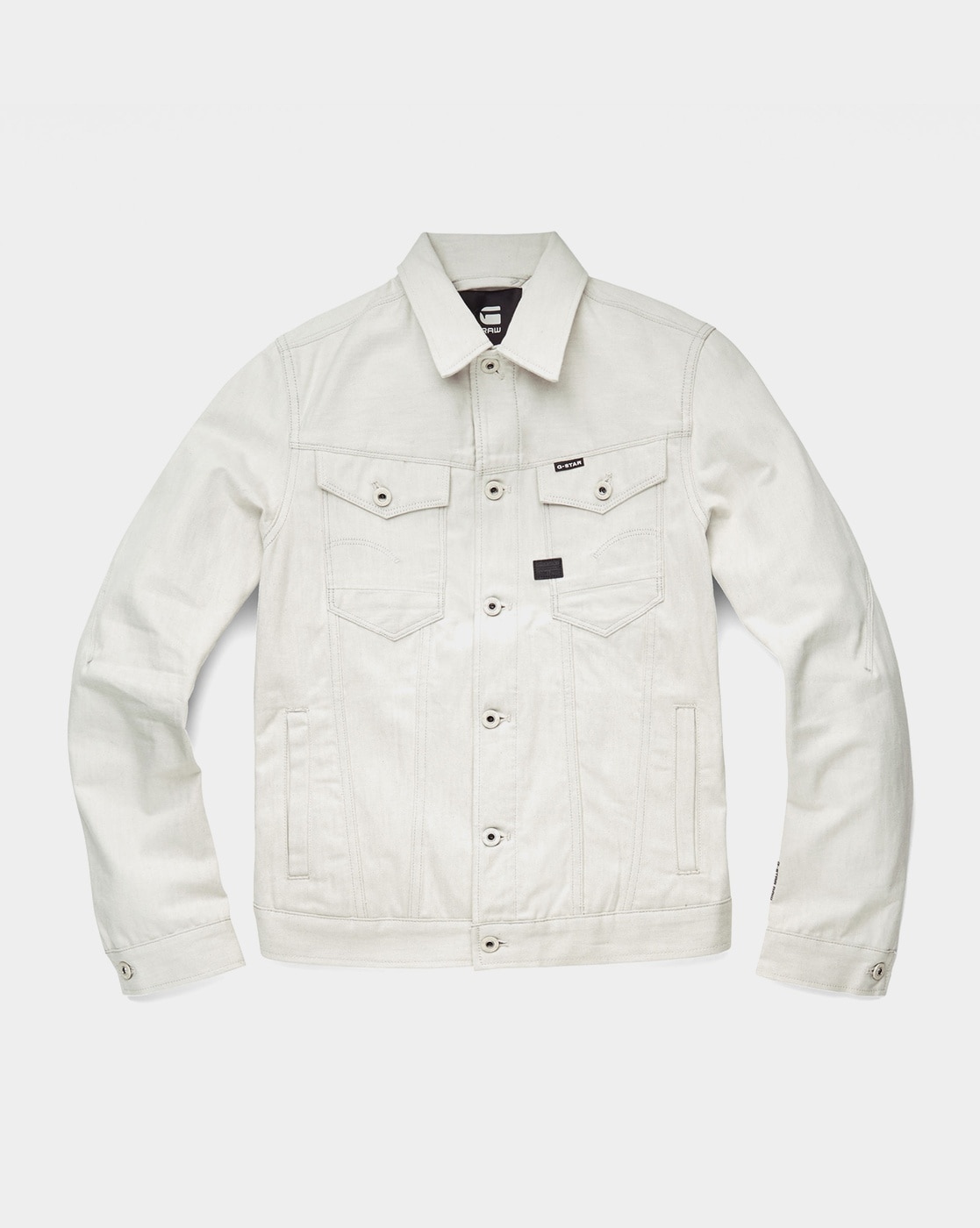 G star raw white on sale jacket