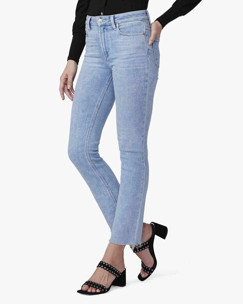 724 High Rise Slim Straight Fit Women's Jeans - Light Wash