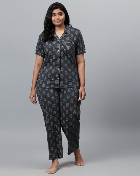 Block Print Nightwear Set