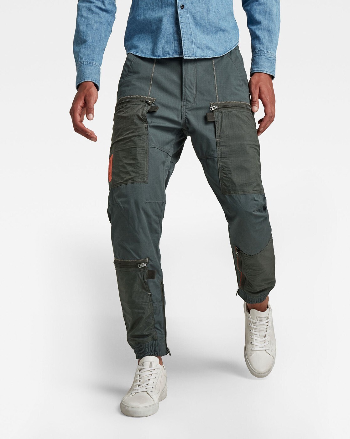 G star powel 3d tapered cuffed sale pants