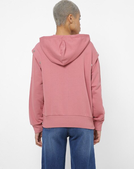 Buy Pink Sweatshirt Hoodies for Women by ARMANI EXCHANGE Online