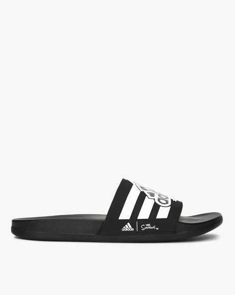 Buy Black Flip Flop Slippers for Men by ADIDAS Online Ajio