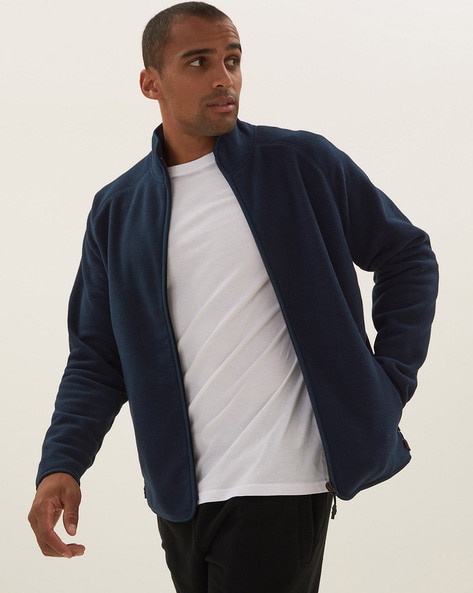 marks and spencer navy jacket