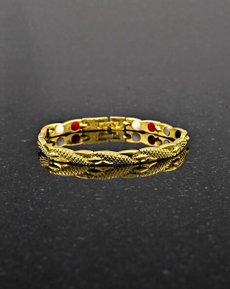 22K Yellow Gold Filigree Bangle Set of 2 (61.1gm) – Virani Jewelers