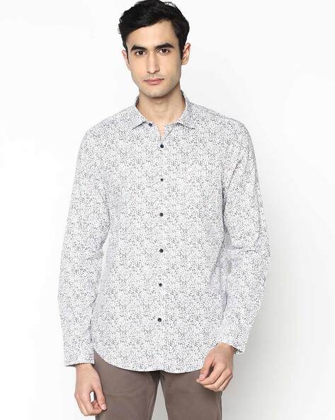 Blackberrys Men Printed Slim Fit Shirt