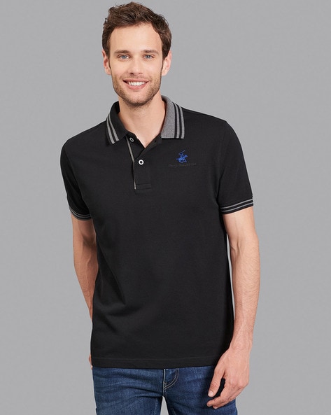 Buy Black Tshirts for Men by Polo Club Online |