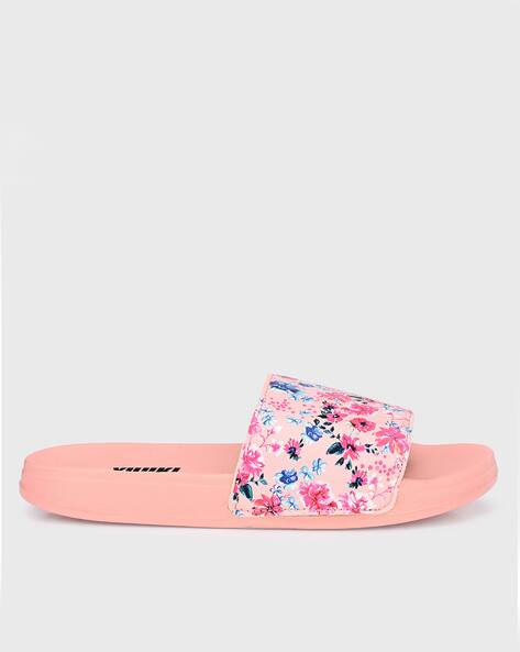 pink name brand slides