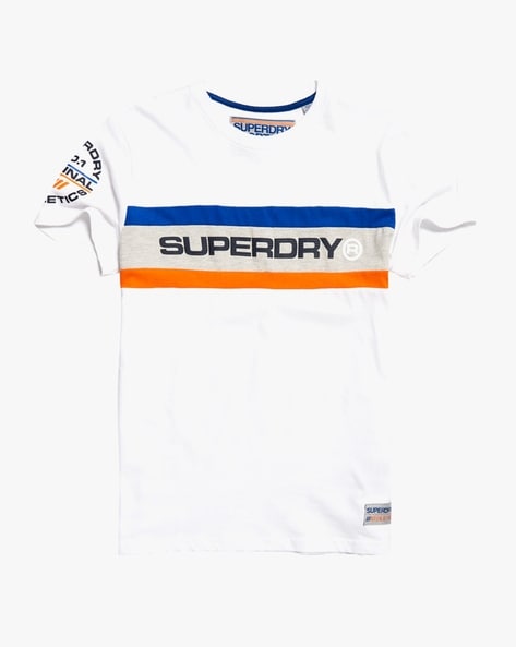 Superdry trophy outlet chest band hoodie