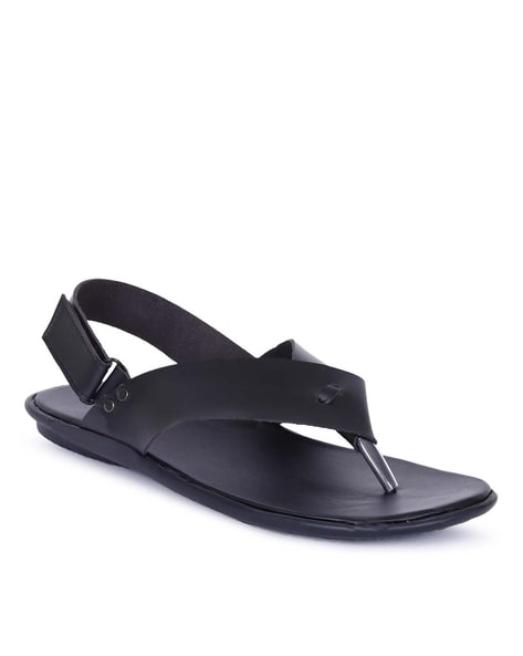 Buy Black Sandals for Men by AUSTINJUSTIN Online Ajio