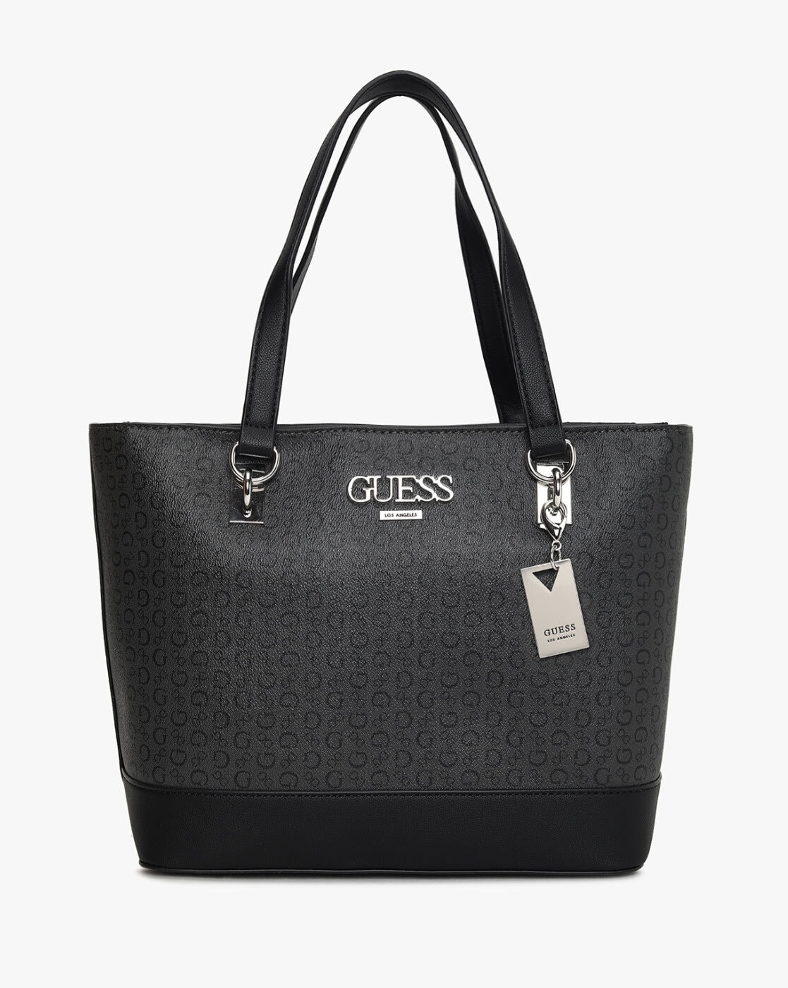 Handbag GUESS Black in Cotton - 41771710