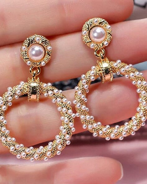 Buy 200 Pearl Earrings Online  BlueStonecom  Indias 1 Online  Jewellery Brand