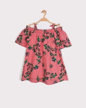 Embroidered A-line Dress-image-27