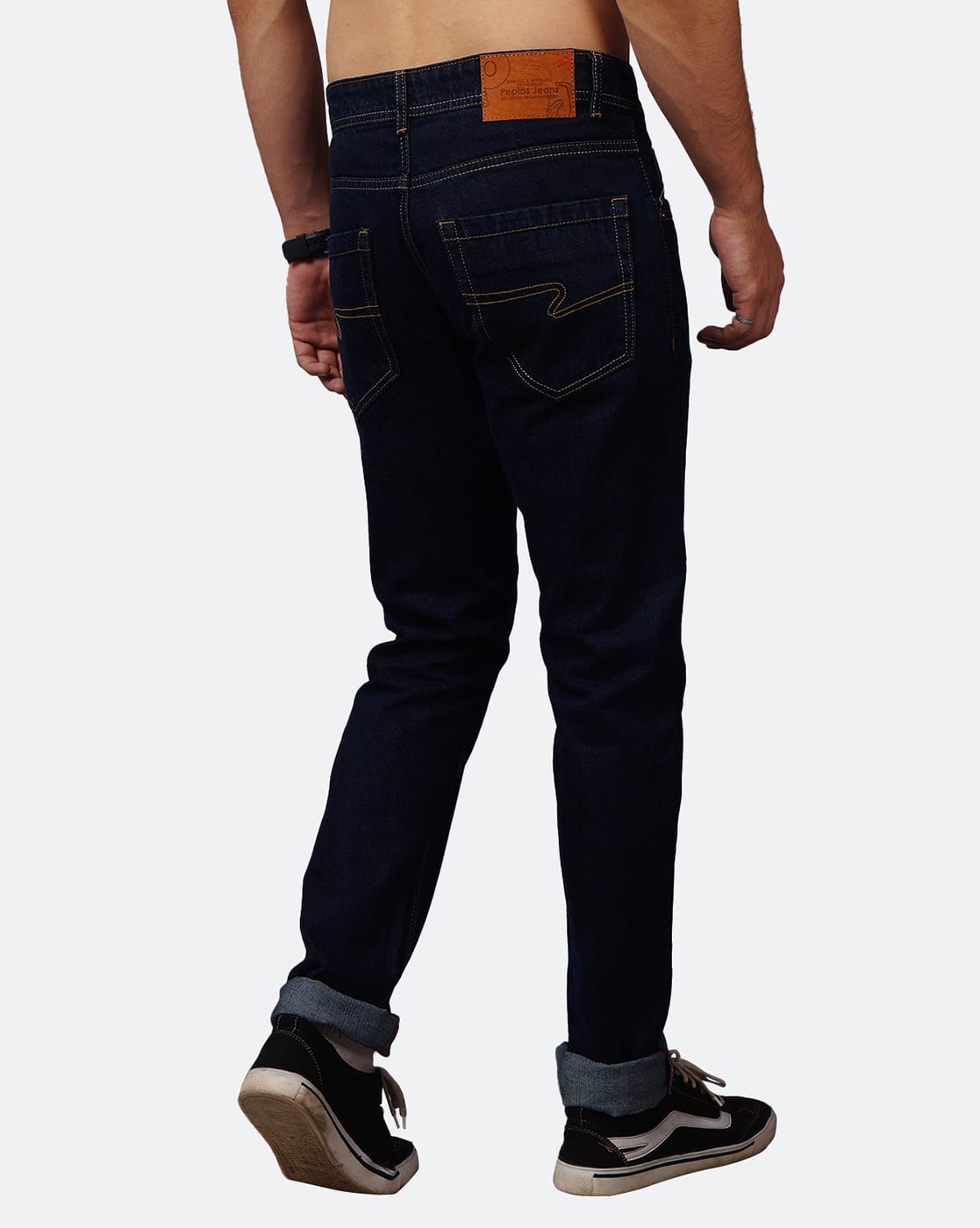 Buy Blue Jeans for Men by PEPLOS Online 