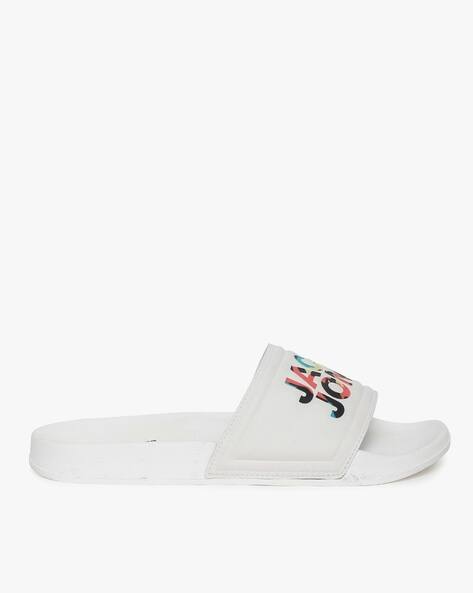 Buy White Flip Flop u0026 Slippers for Men by Jack u0026 Jones Online | Ajio.com
