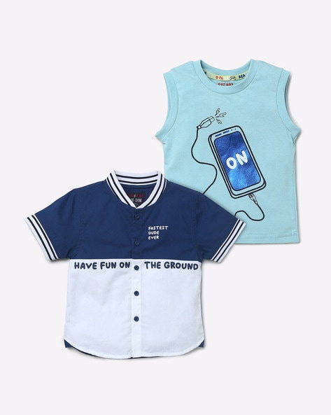 Ajio baby boy store clothes