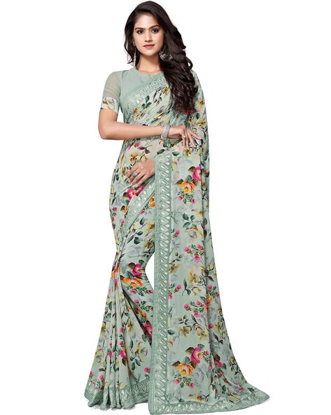 Poster Colour Net Laxmipati New Designer Georgette, 42% OFF