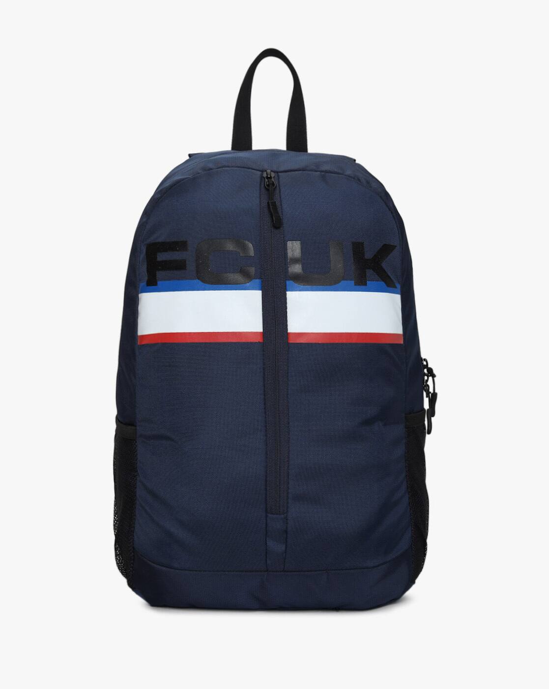 mens navy backpack