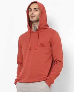plane red hoodie