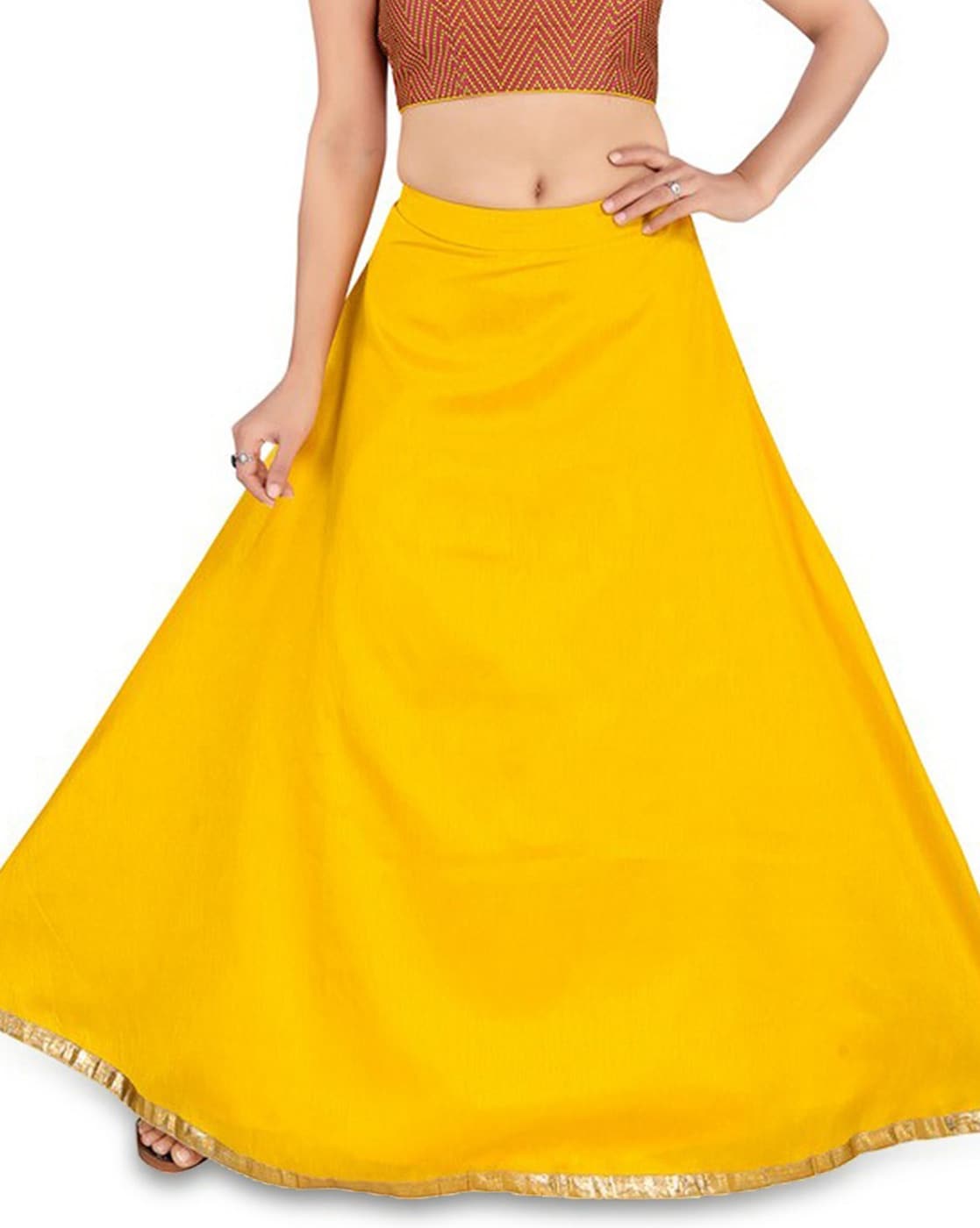 Buy Indian Hit Designer Front Cut Salwar Kameez Suit With Skirt Style 7295  at Amazonin
