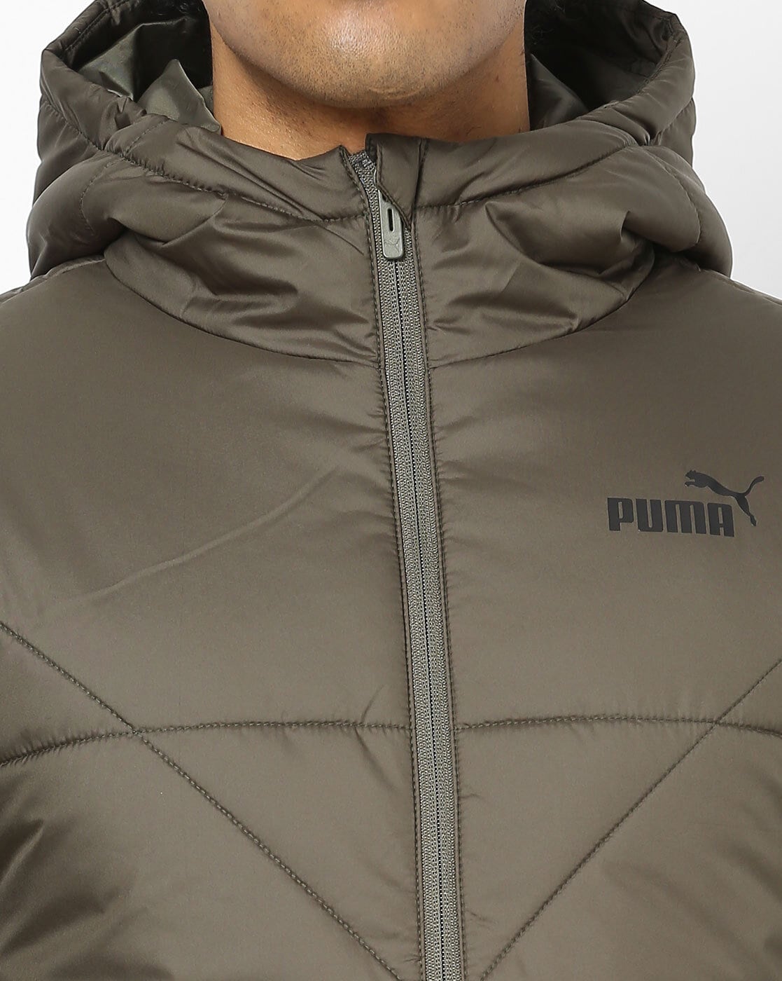 Buy Puma CLOUDSPUN TECHLBL Men Green Jacket Online