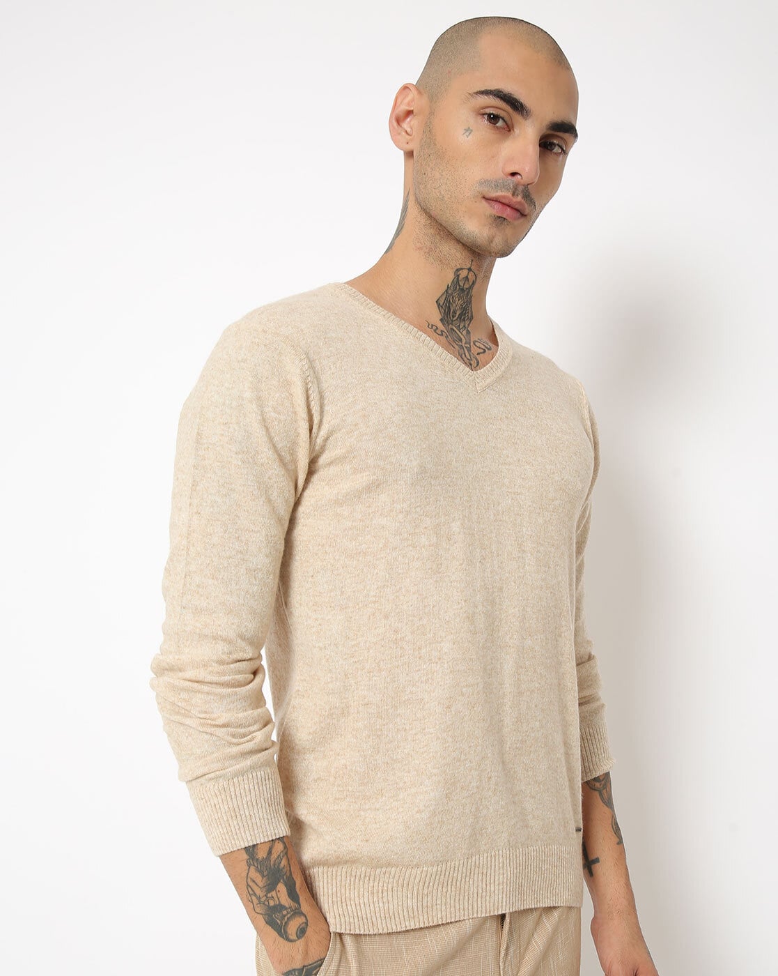 Buy Olive Green Sweaters & Cardigans for Men by NETPLAY Online