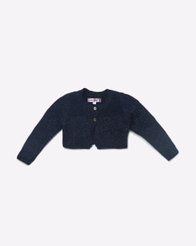 nauti nati Patterned-Knit Shrug-picture-36