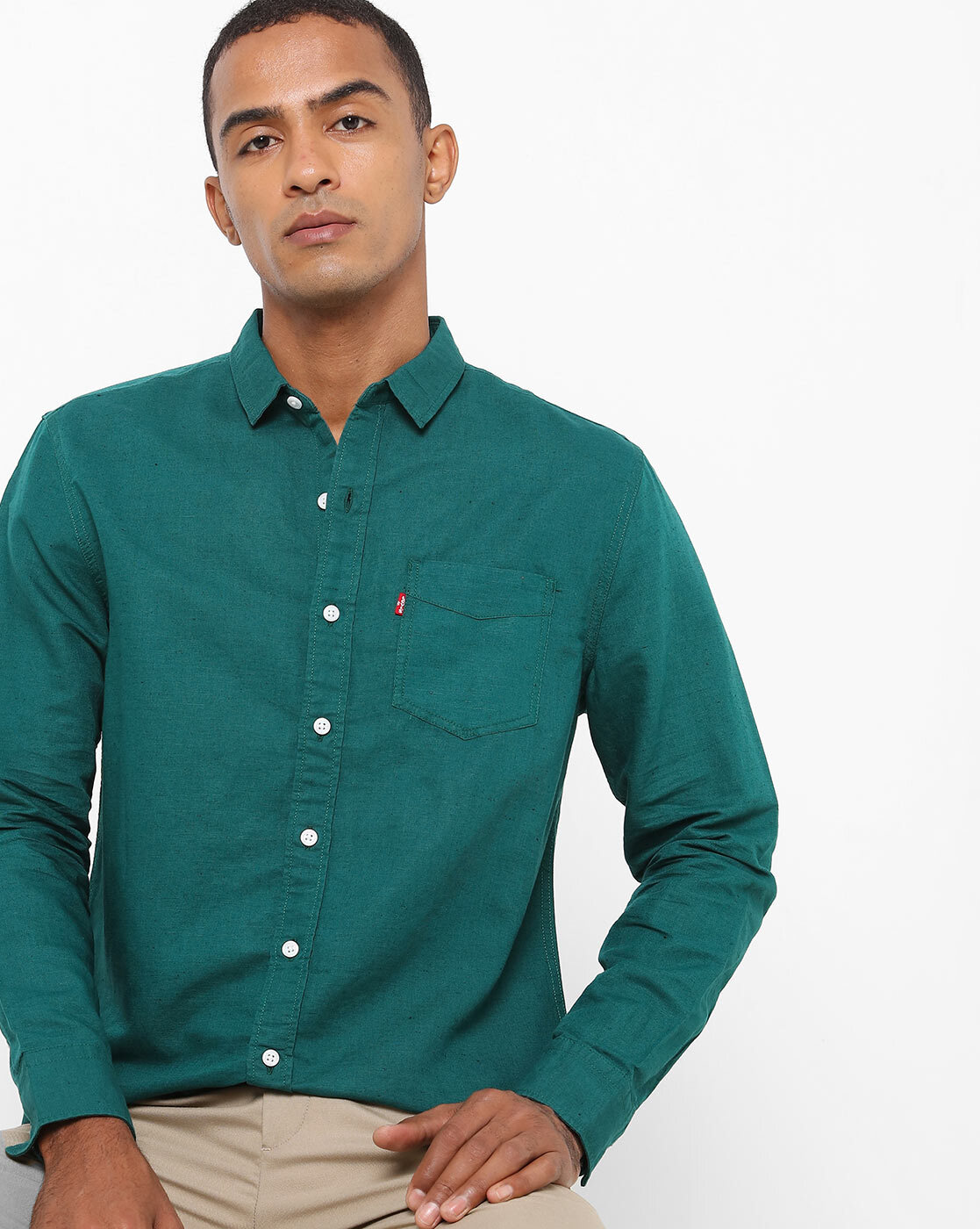 levi's slim fit shirts